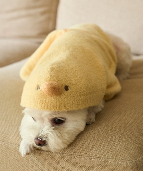 gelato pique（ジェラートピケ）の「【CAT&DOG】ひよこケープ（ペット