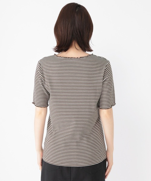 studio CLIP（スタディオクリップ）の「アソートテレコメロー半袖プルオーバー（Tシャツ/カットソー・レディース・オフホワイト/スモーク/その他1/その他2・MEDIUM/LARGE）」の16枚目の写真