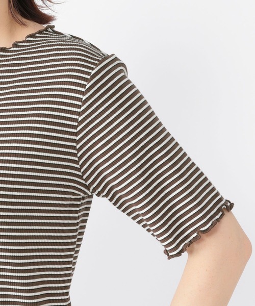 studio CLIP（スタディオクリップ）の「アソートテレコメロー半袖プルオーバー（Tシャツ/カットソー・レディース・オフホワイト/スモーク/その他1/その他2・MEDIUM/LARGE）」の18枚目の写真