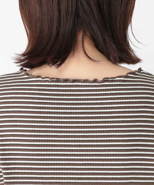 studio CLIP（スタディオクリップ）の「アソートテレコメロー半袖プルオーバー（Tシャツ/カットソー・レディース・オフホワイト/スモーク/その他1/その他2・MEDIUM/LARGE）」の20枚目の写真