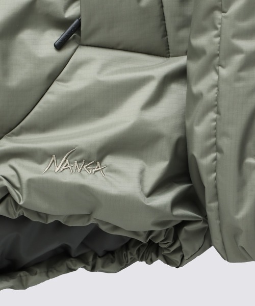 NANGA（ナンガ）の「[NANGA x FIDELITY] 3LAYER DOWN JACKET / ナンガコラボダウンジャケット（ダウンジャケット/コート・メンズ・オリーブ/ブラック・MEDIUM/LARGE）」の9枚目の写真