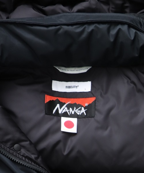 NANGA x FIDELITY] 3LAYER DOWN JACKET / ナンガコラボダウン