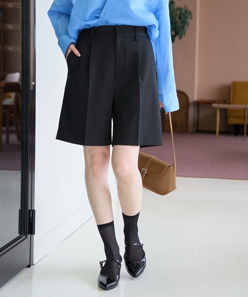 ROPE' PICNIC(ロペピクニック)の「ハーフタックパンツ(その他パンツ・レディース・ブラック/グレー・38/36)」の10枚目の写真