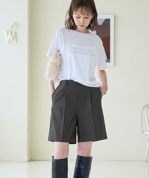 ROPE' PICNIC(ロペピクニック)の「ハーフタックパンツ(その他パンツ・レディース・ブラック/グレー・38/36)」の20枚目の写真
