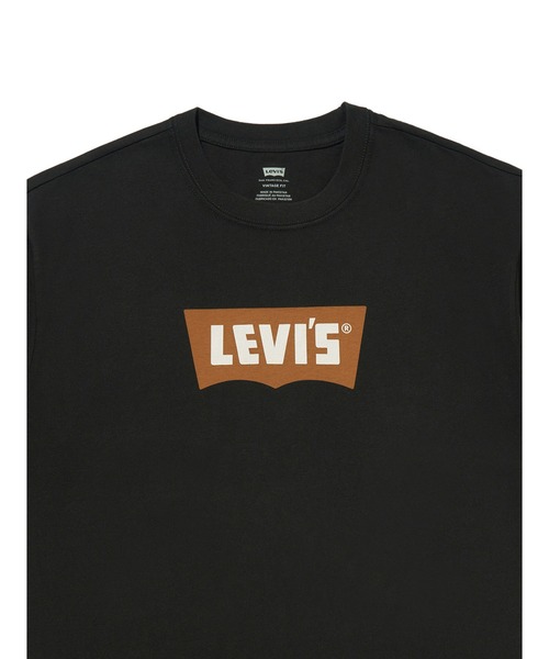 Levi's(リーバイス)の「Levi's/リーバイス ヴィンテージ バットウィング グラフィックTシャツ ブラック PECAN BAT(Tシャツ/カットソー・メンズ・ブラック・XL/L/M/S)」の6枚目の写真