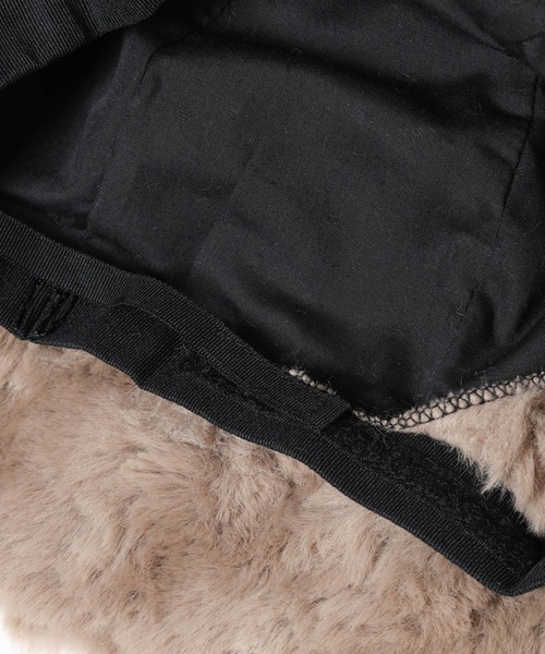 mysty woman（ミスティウーマン）の「ファーバケットハット 136172（ハット・レディース・グリーン/モカ/アイボリー/チャコールグレー・FREE）」の14枚目の写真