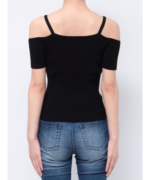 RESEXXY（リゼクシー）の「バストデザインニットトップス（ニット/セーター・レディース・ベージュ/グリーン/ブラック・FREE）」の22枚目の写真