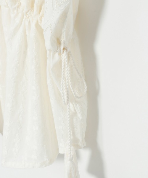 チャイハネ（チャイハネ）の「【チャイハネ】シフルディトップス（その他トップス・レディース・ブラウン/ホワイト/ブラック・FREE）」の7枚目の写真