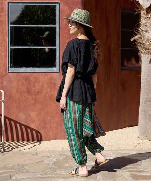 チャイハネ（チャイハネ）の「【チャイハネ】シフルディトップス（その他トップス・レディース・ブラウン/ホワイト/ブラック・FREE）」の16枚目の写真