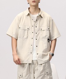 aimoha | aimoha outdoorユニセックス　ポケット　シャツ (SS)(シャツ/ブラウス)