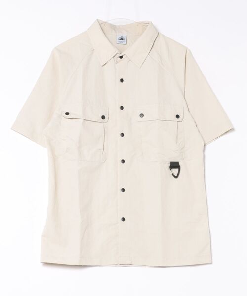 ブラウス シャツ aimoha outdoor ユニセックス　ビッグシルエット シャツ レディース メンズ セール】aimoha outdoor ユニセックス ビッグシルエット シャツ