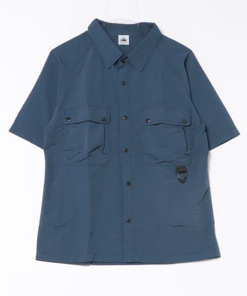 ブラウス シャツ aimoha outdoor ユニセックス　ビッグシルエット シャツ レディース メンズ セール】aimoha outdoor ユニセックス ビッグシルエット シャツ
