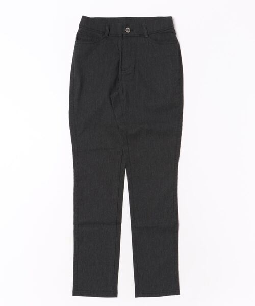 BELLUNA PLUS(ベルーナ)の「ウルトラ美脚!ストレッチパンツ73丈(その他パンツ・レディース・ブラック系その他/ベージュ系/チャコール/インディゴブルー/チェック/ブラック系/グレー系その他/ブラック系その他2/ブラウン系/ブラック/ネイビー系/グレー系/ブラック系その他4/ブラック系その他3・LARGE/MEDIUM/SMALL/X-LARGE)」の7枚目の写真