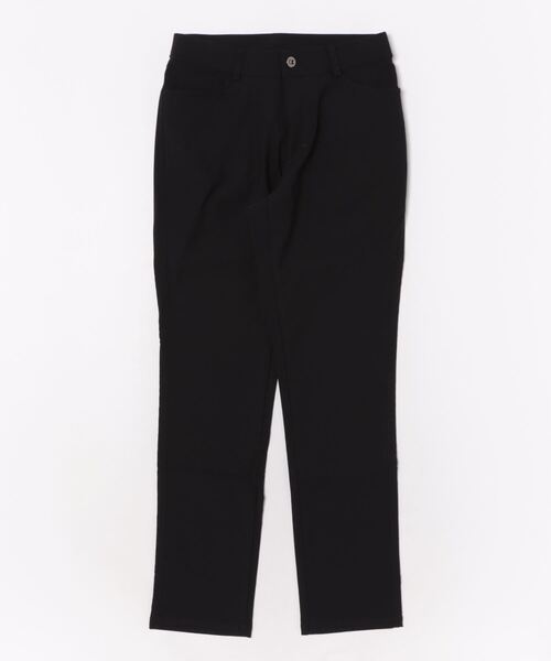BELLUNA PLUS(ベルーナ)の「ウルトラ美脚!ストレッチパンツ73丈(その他パンツ・レディース・ブラック系その他/ベージュ系/チャコール/インディゴブルー/チェック/ブラック系/グレー系その他/ブラック系その他2/ブラウン系/ブラック/ネイビー系/グレー系/ブラック系その他4/ブラック系その他3・LARGE/MEDIUM/SMALL/X-LARGE)」の2枚目の写真