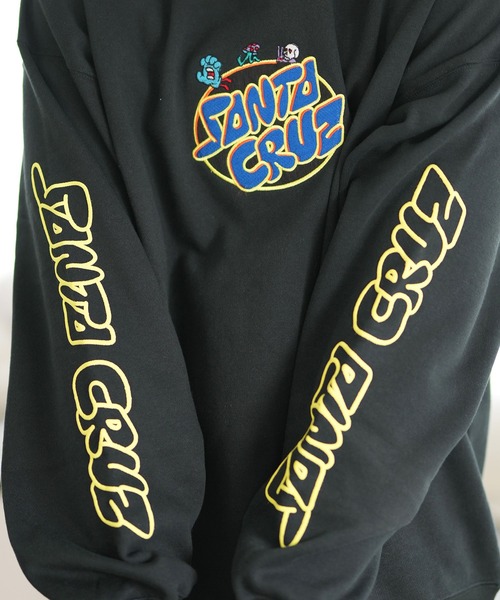SANTA CRUZ(サンタクルーズ)の「【ムラサキスポーツ限定】SANTACRUZ/サンタクルーズトレーナー/スウェット バックプリント 502243301(スウェット・メンズ・シルバーグレー/カーキブラウン/スミクロ・M/L/XL)」の17枚目の写真