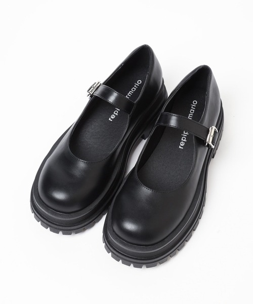 repipi armario（レピピ アルマリオ）の「メリージェーン（ローファー・キッズ・ブラック系その他/ブラック・SMALL/MEDIUM/LARGE）」の9枚目の写真