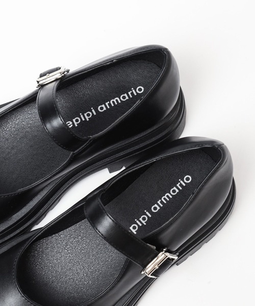 repipi armario（レピピ アルマリオ）の「メリージェーン（ローファー・キッズ・ブラック系その他/ブラック・SMALL/MEDIUM/LARGE）」の14枚目の写真