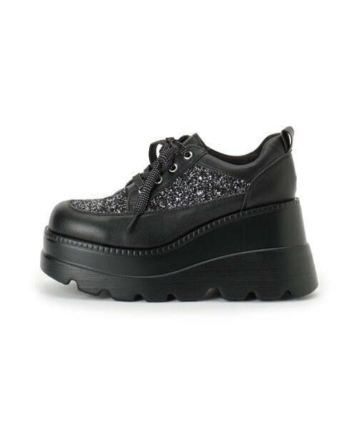厚底グリッタースニーカー（スニーカー）｜cs T&P（シーエスティーアンドピー）