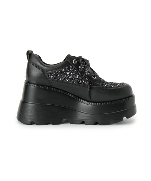 厚底グリッタースニーカー（スニーカー）｜cs T&P（シーエスティーアンドピー）