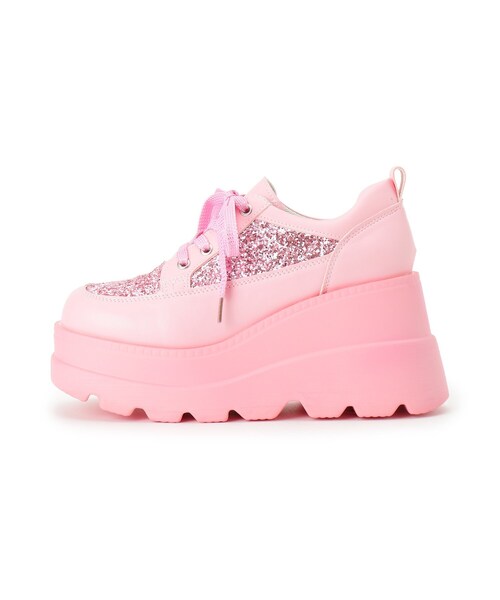 厚底グリッタースニーカー（スニーカー）｜cs T&P（シーエスティーアンドピー）