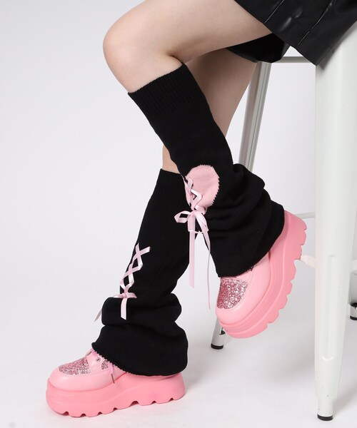 厚底グリッタースニーカー（スニーカー）｜cs T&P（シーエスティーアンドピー）