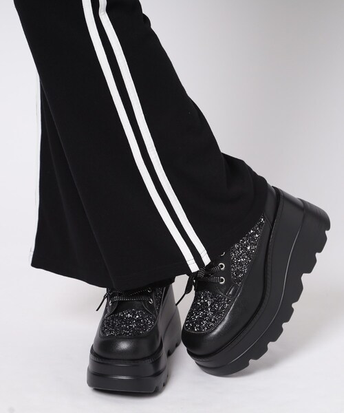 厚底グリッタースニーカー（スニーカー）｜cs T&P（シーエスティーアンドピー）