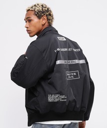 AVIREX | STENCIL JACKET "HAT IN THE RING" / ステンシル ジャケット "ハット イン ザ リング"/ AVIREX / アヴィレックス(MA-1)