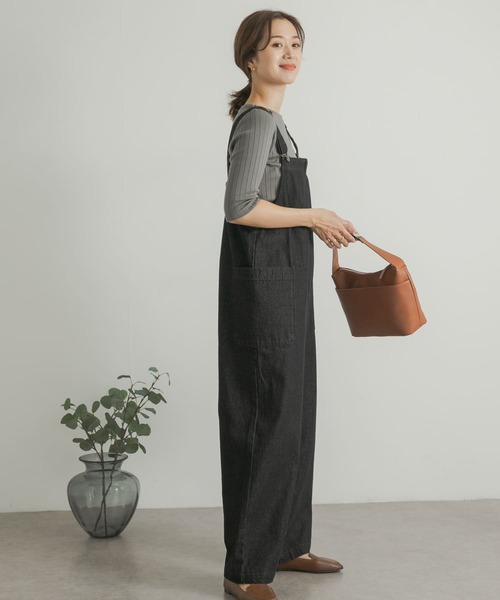 URBAN RESEARCH DOORS（アーバンリサーチドアーズ）の「針抜き6分袖カットソー（Tシャツ/カットソー・レディース・オフホワイト/レッド/チャコールグレー・MEDIUM）」の13枚目の写真