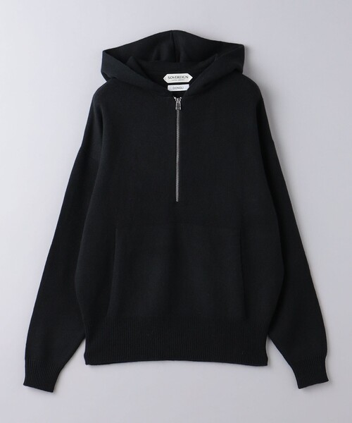 別注<DONGLI × SOVEREIGN> カシミヤ ハーフジップ フーディ 別注<DONGLI × SOVEREIGN> カシミヤ ハーフジップ フーディ
