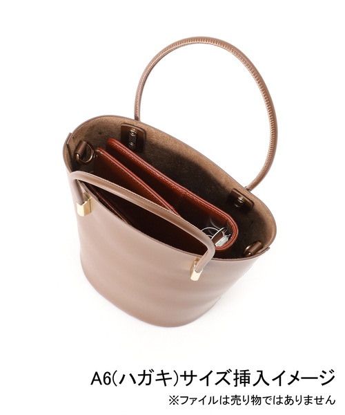 LE TALON（ルタロン）の「LETALON MINI BASKET（ショルダーバッグ・レディース・ブラック/ブラウン・FREE）」の8枚目の写真