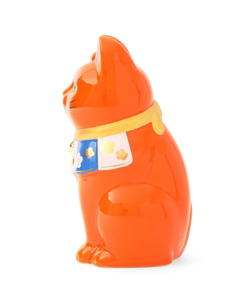 【別注】中外陶園 / まねき猫 梅柄 右手 5号（インテリア雑貨）｜BEAMS JAPAN（ビームス ジャパン）