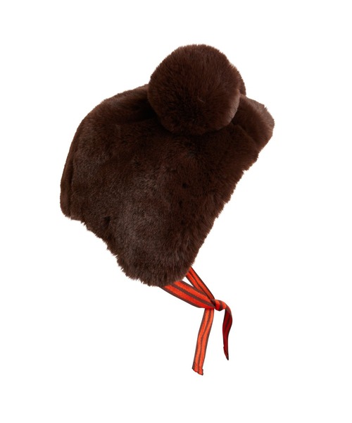 Mini Rodini（ミニロディーニ）の「mini rodini / ファーイヤーハット