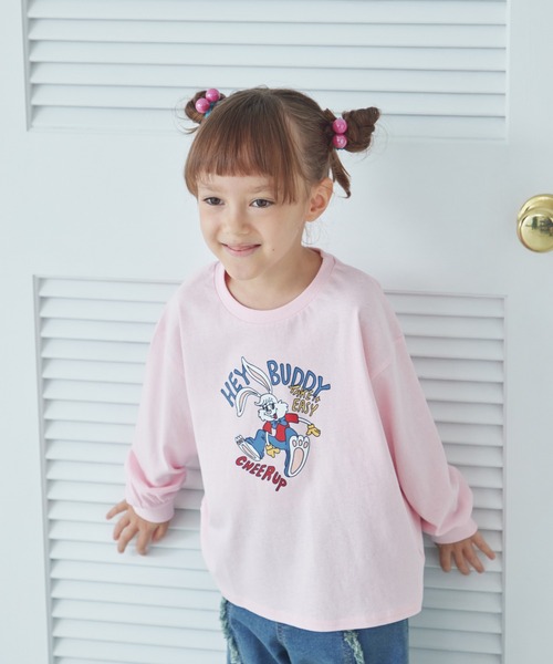 pairmanon(ペアマノン)の「【リンクコーデ】オリジナル シンプルプリント 長袖 Tシャツ(Tシャツ/カットソー・キッズ・ブラック系その他/ホワイト系その他2/ホワイト系その他4/ブラウン系その他2/ピンク系その他/ブラウン系その他/ブルー系その他2/ブラック系その他2/ブラウン系その他3/ベージュ系その他/ホワイト系その他3/ピンク系その他4/ピンク系その他2/ピンク系その他3/グリーン系その他/ブルー系その他/グリーン系その他2/ベージュ系その他2/ホワイト系その他/パープル系その他・120/90/140/100/130/150/110)」の17枚目の写真