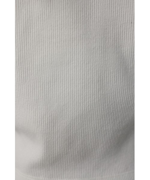 STYLEMIXER（スタイルミキサー）の「Vネックロングスリーブトップ（Tシャツ/カットソー・レディース・ホワイト/ブラウン/ブラック・FREE）」の6枚目の写真