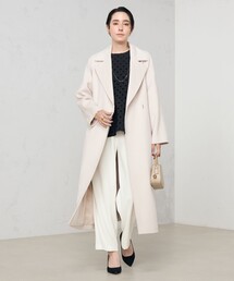 NOLLEY’S Sophi | アンゴラロングベルテッドコート 24AW(その他アウター)
