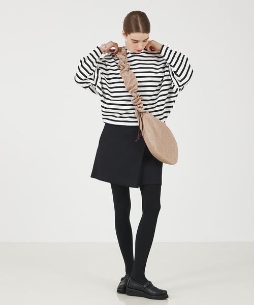 soeur（スール）の「●SOEUR/ラメニットフリルショルダー（トートバッグ・レディース・ブラック/シルバー/シャンパン・フリー）」の11枚目の写真