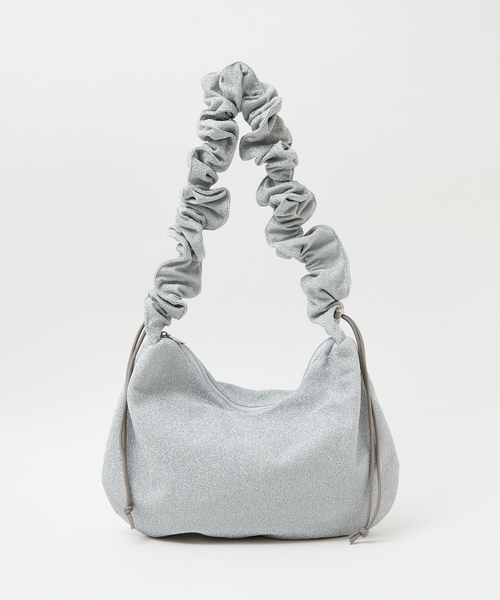 soeur（スール）の「●SOEUR/ラメニットフリルショルダー（トートバッグ・レディース・ブラック/シルバー/シャンパン・フリー）」の13枚目の写真