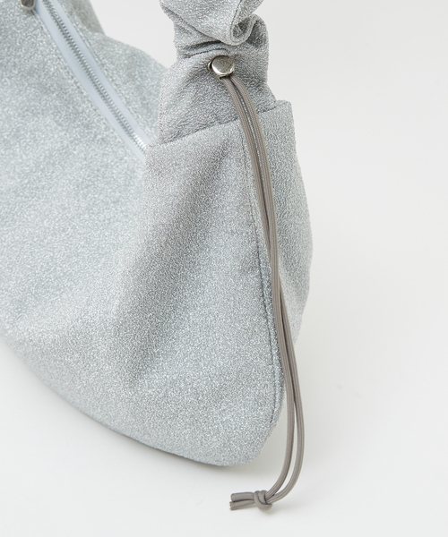 soeur（スール）の「●SOEUR/ラメニットフリルショルダー（トートバッグ・レディース・ブラック/シルバー/シャンパン・フリー）」の16枚目の写真