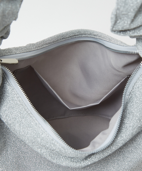 soeur（スール）の「●SOEUR/ラメニットフリルショルダー（トートバッグ・レディース・ブラック/シルバー/シャンパン・フリー）」の19枚目の写真