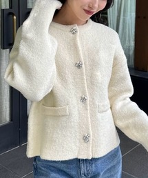 ◇ビジュー釦コーディガン