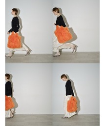 Color shaggy bag / カラーシャギーバッグ
