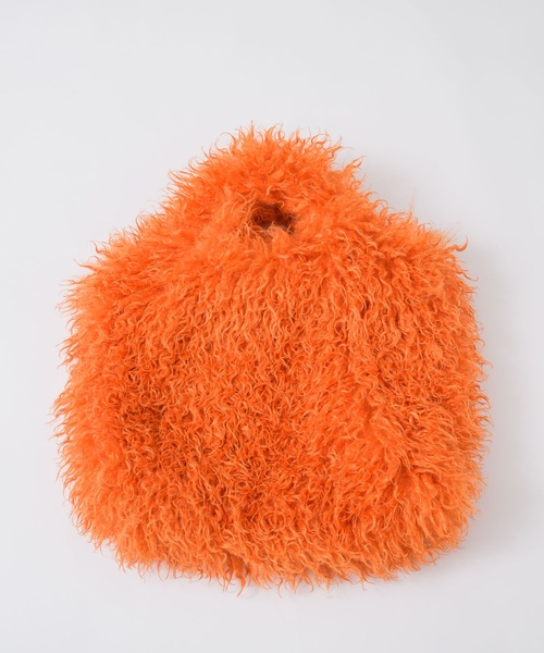 yae（ヤエ）の「Color shaggy bag / カラーシャギーバッグ