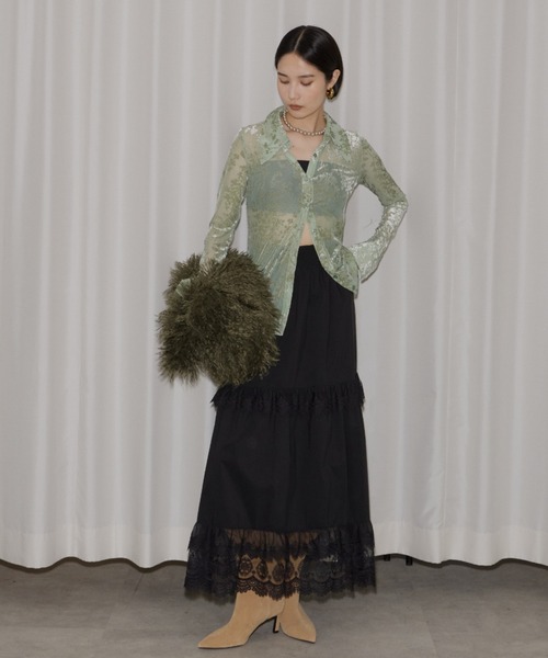 Color shaggy bag / カラーシャギーバッグ（ハンドバッグ）｜yae（ヤエ