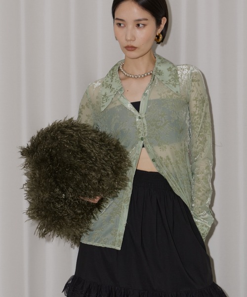 Color shaggy bag / カラーシャギーバッグ（ハンドバッグ）｜yae（ヤエ