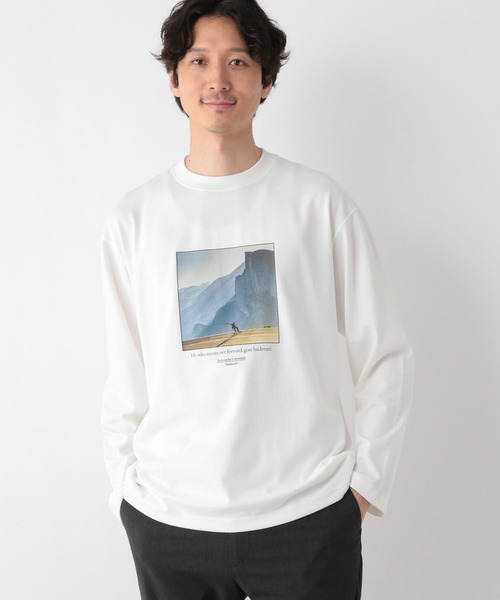 GLOBAL WORK(グローバルワーク)の「ヘビロッTEE/プリント/長袖/138942(Tシャツ/カットソー・メンズ・その他2/グレー系その他3/その他3/その他1・LARGE/X-LARGE/MEDIUM/SMALL)」の5枚目の写真