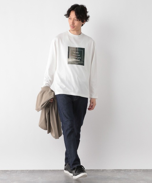 GLOBAL WORK(グローバルワーク)の「ヘビロッTEE/プリント/長袖/138942(Tシャツ/カットソー・メンズ・その他2/グレー系その他3/その他3/その他1・LARGE/X-LARGE/MEDIUM/SMALL)」の7枚目の写真