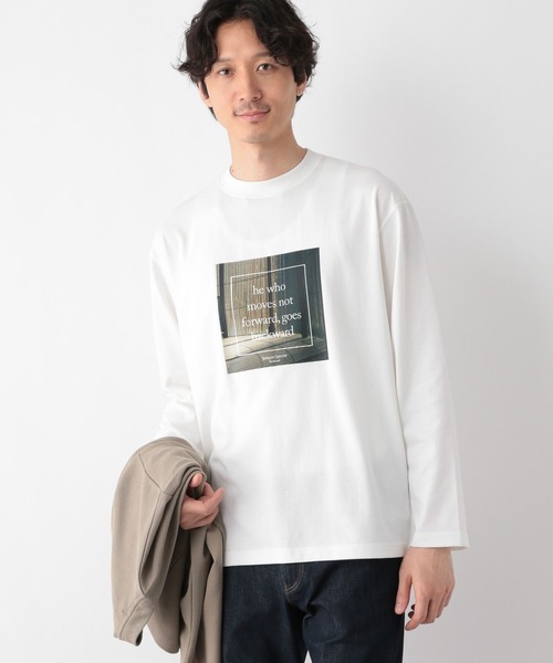 GLOBAL WORK(グローバルワーク)の「ヘビロッTEE/プリント/長袖/138942(Tシャツ/カットソー・メンズ・その他2/グレー系その他3/その他3/その他1・LARGE/X-LARGE/MEDIUM/SMALL)」の9枚目の写真