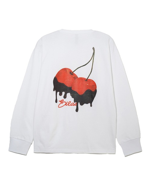 CHERRY PRINT L/S TEE（Tシャツ/カットソー）｜SILAS（サイラス）