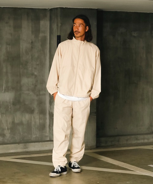 Stars Stripes（スターズストライプス）の「【Stars Stripes/スターズ ストライプス】Water Repellent Lined Track Pants ナイロン トラックパンツ イージーパンツ シルエット調整可能　撥水加工　セットアップ対応可能（その他パンツ・メンズ・クリーム/ブラック/ネイビー・MEDIUM/XX-LARGE/X-LARGE/LARGE/SMALL）」の17枚目の写真
