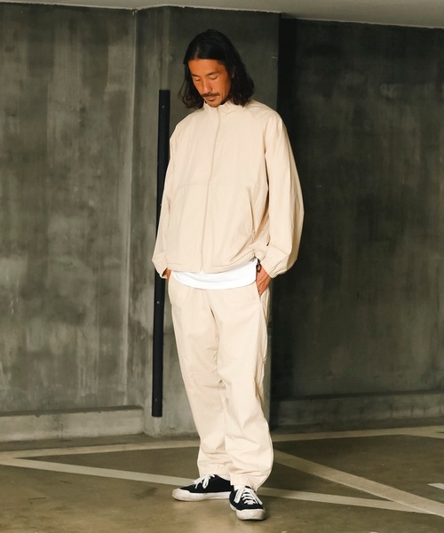 Stars Stripes（スターズストライプス）の「【Stars Stripes/スターズ ストライプス】Water Repellent Lined Track Pants ナイロン トラックパンツ イージーパンツ シルエット調整可能　撥水加工　セットアップ対応可能（その他パンツ・メンズ・クリーム/ブラック/ネイビー・MEDIUM/XX-LARGE/X-LARGE/LARGE/SMALL）」の18枚目の写真